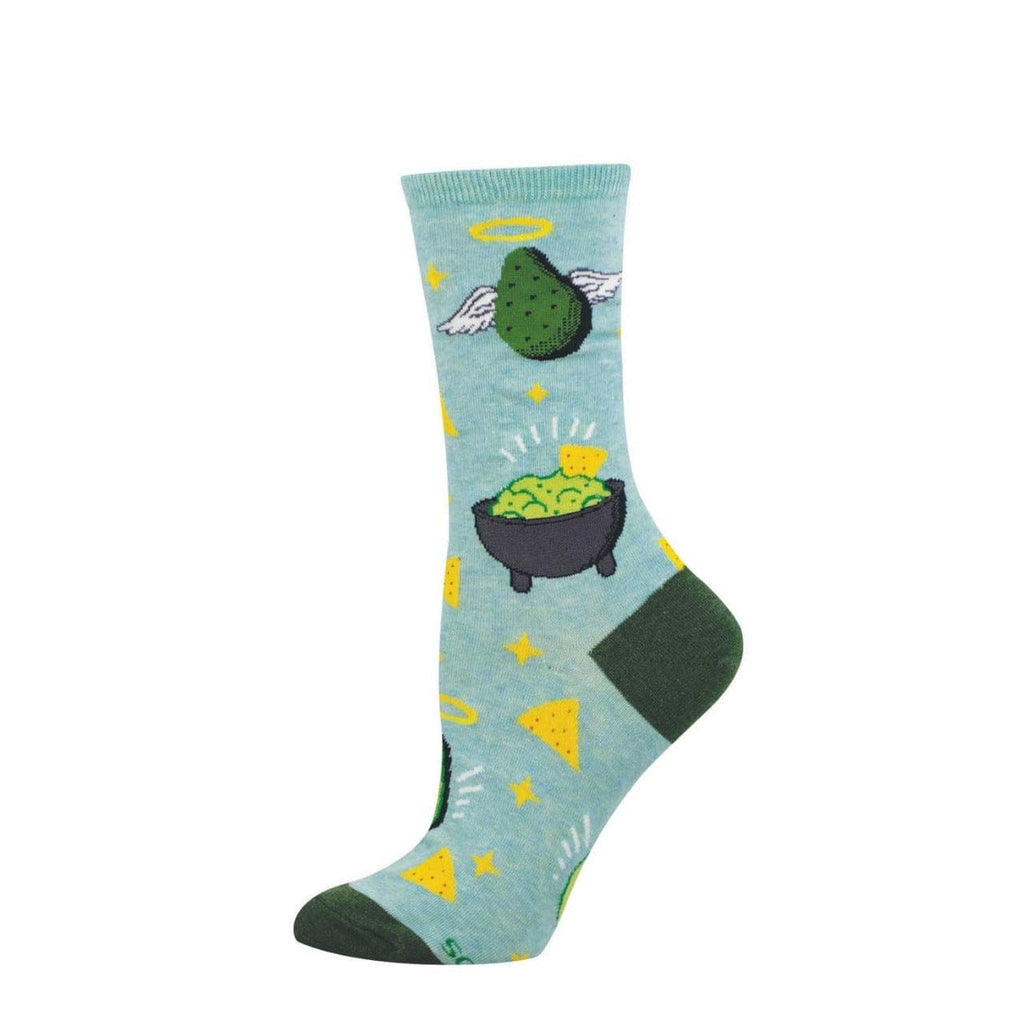 Holy Guacamole Crew Socks - Womens Socksmith Apparel & Accessories - Socks - Adult - Womens