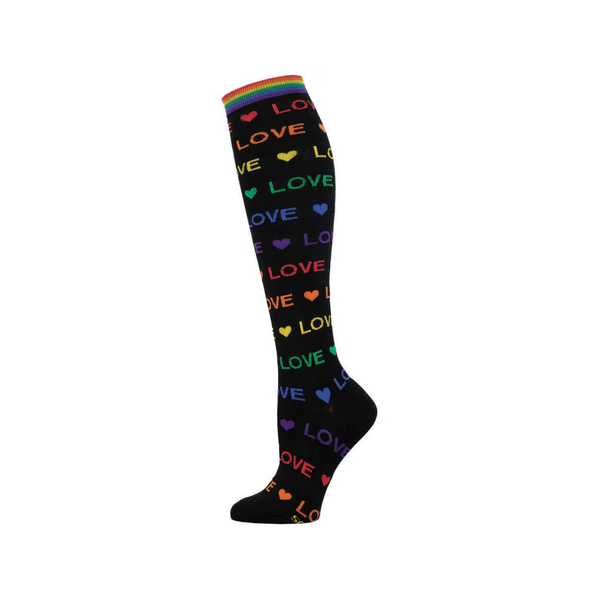 Love Love Love Knee High Socks - Womens Socksmith Apparel & Accessories - Socks - Adult - Womens