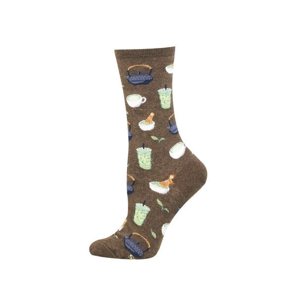 Mucho Matcha Crew Socks - Womens Socksmith Apparel & Accessories - Socks - Adult - Womens