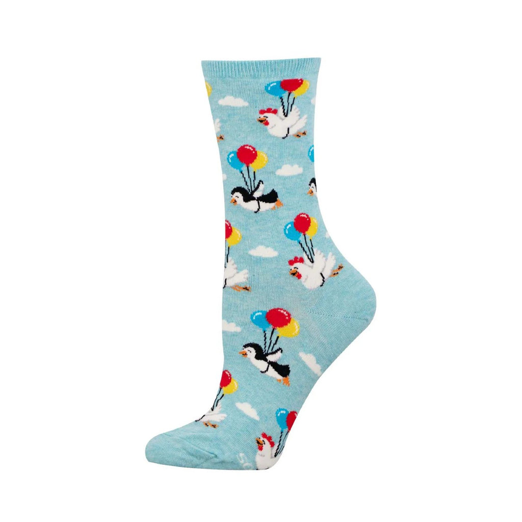 No Fly List Crew Socks - Womens Socksmith Apparel & Accessories - Socks - Adult - Womens