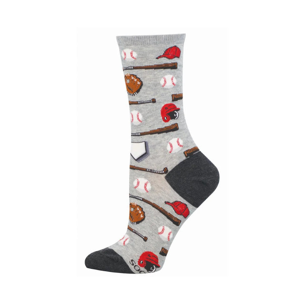 Playing Hardball Crew Socks - Womens Socksmith Apparel & Accessories - Socks - Adult - Womens