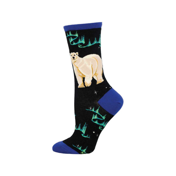 Polar Bear Crew Socks - Womens Socksmith Apparel & Accessories - Socks - Adult - Womens