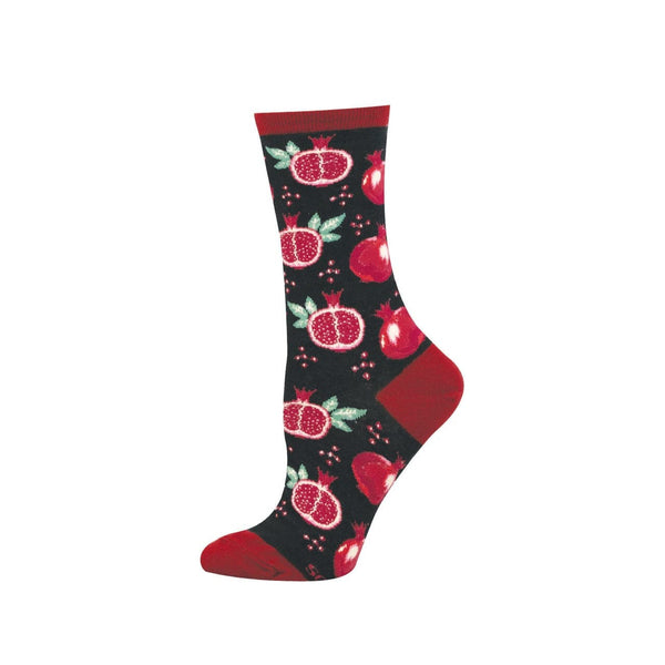 Pomegranate Pop Crew Socks - Womens Socksmith Apparel & Accessories - Socks - Adult - Womens