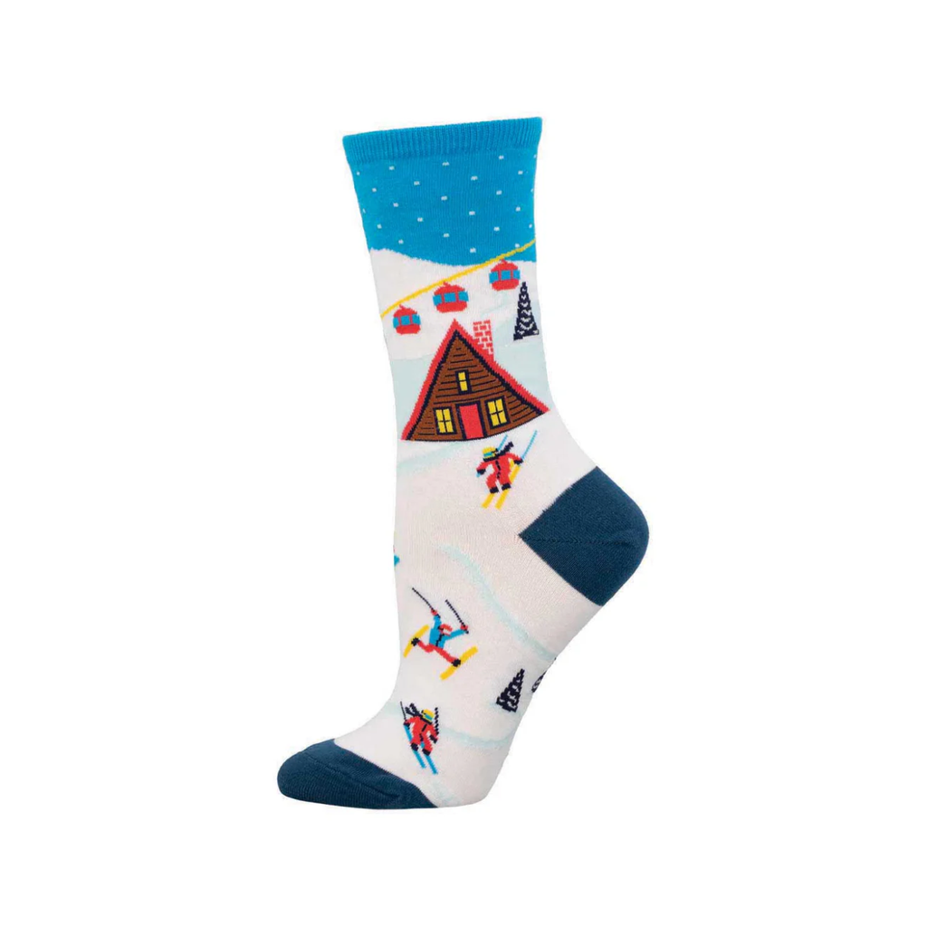 Ski In Ski Out Crew Socks - Womens Socksmith Apparel & Accessories - Socks - Adult - Womens