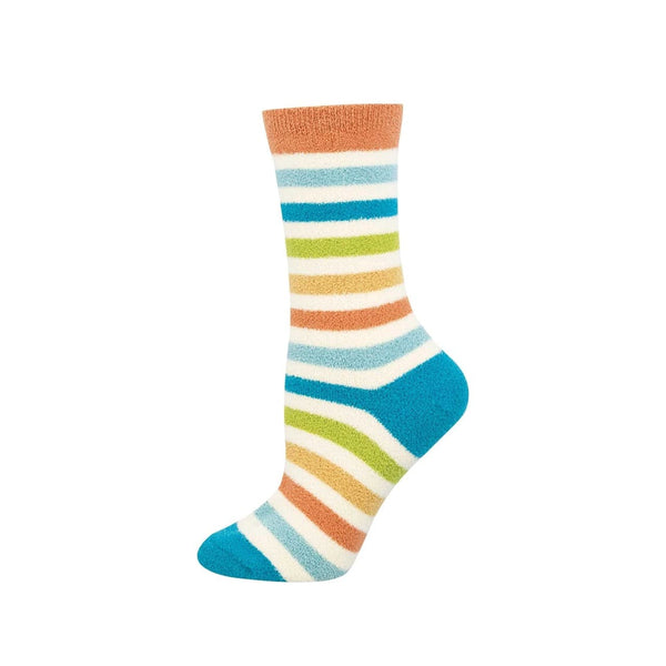 Snuggly Stripe PJ Socks - Womens Socksmith Apparel & Accessories - Socks - Adult - Womens