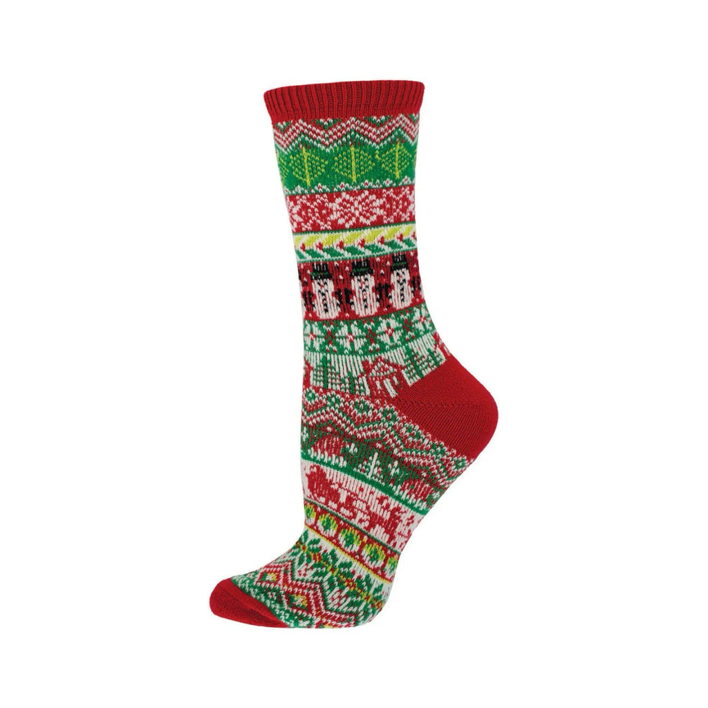 Tis the Season Sweater Crew Socks - Womens Socksmith Apparel & Accessories - Socks - Adult - Womens