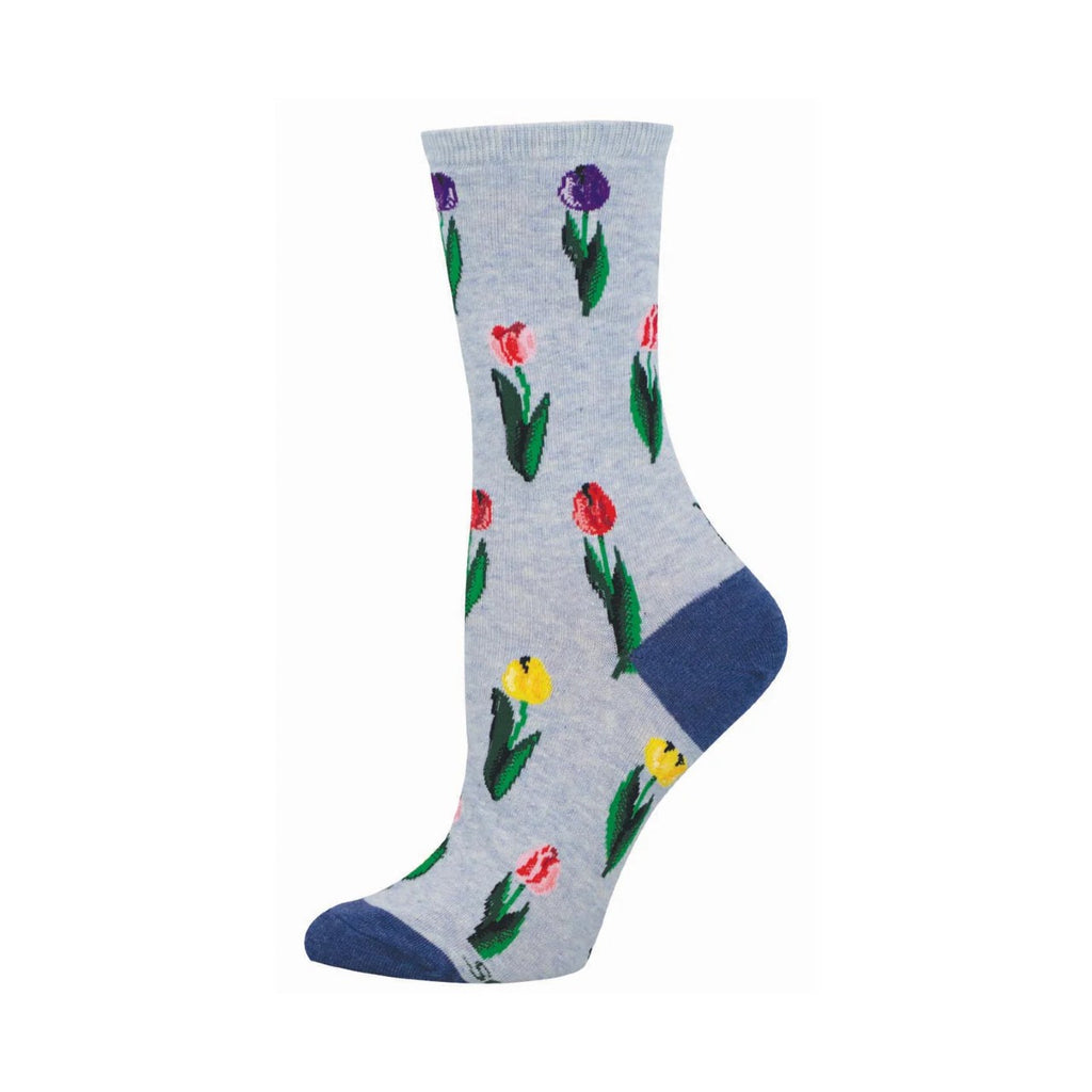 Tulips Crew Socks - Womens Socksmith Apparel & Accessories - Socks - Adult - Womens