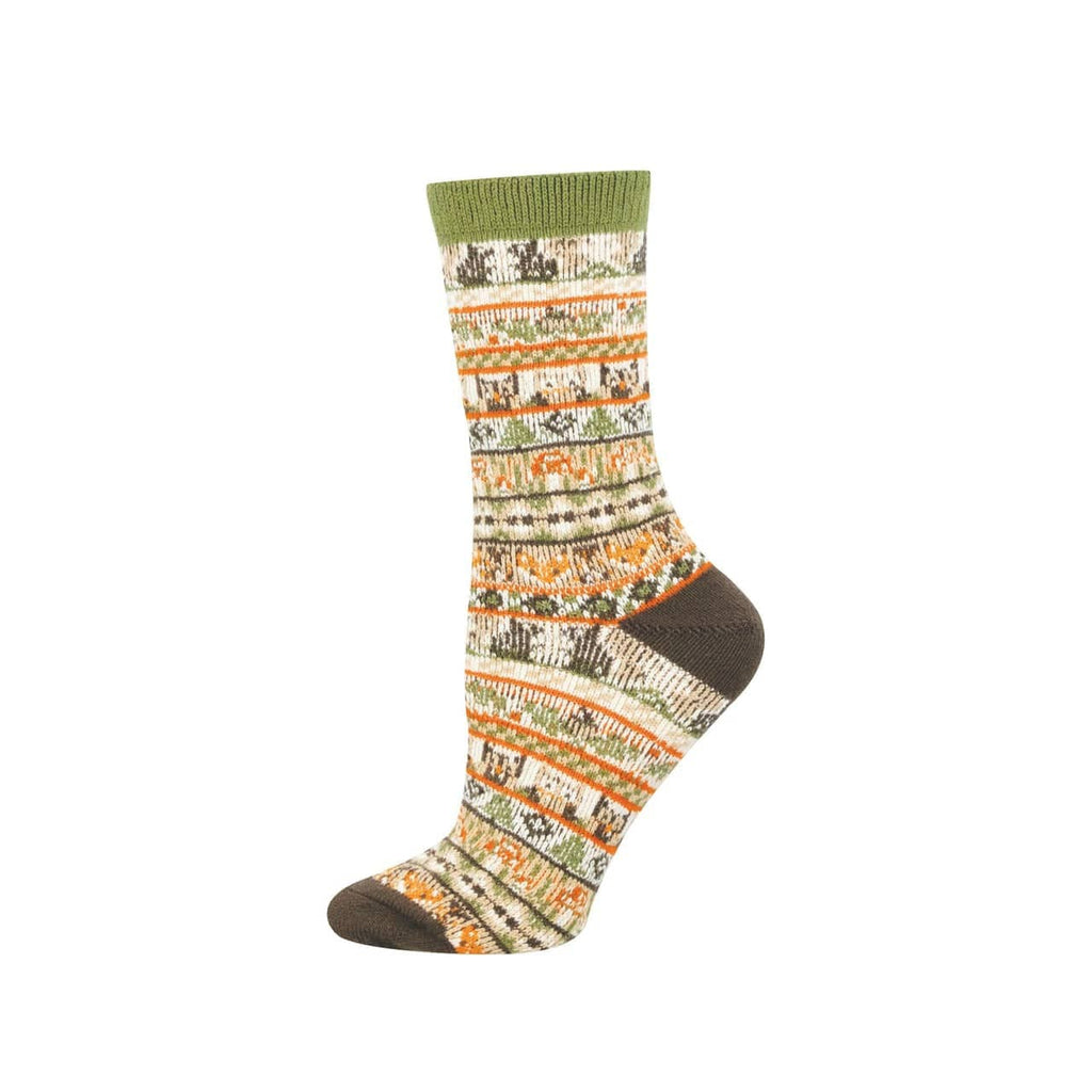 Woodland Friends Sweater Socks - Womens Socksmith Apparel & Accessories - Socks - Adult - Womens