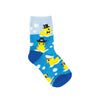 2-4 YRS Ahoy Rubber Ducky Crew Socks - Kids Socksmith Apparel & Accessories - Socks - Baby & Kids - Kids