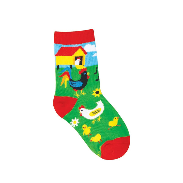 Mo' Chickens Crew Socks - Kids Socksmith Apparel & Accessories - Socks - Baby & Kids - Kids
