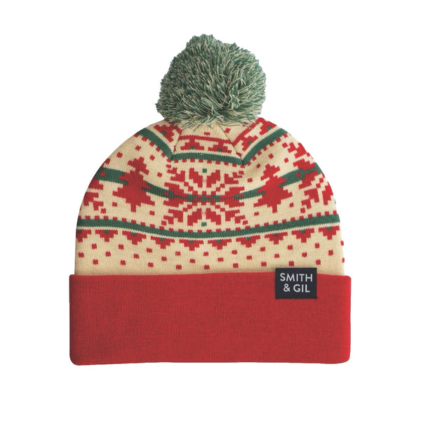 Fair Isle Xmas Beanie Hat - Adult Socksmith Apparel & Accessories - Winter - Adult - Hats