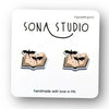 Books & Dragons Earrings Sona Studio Jewelry - Earrings