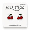 Cherry Earrings Sona Studio Jewelry - Earrings