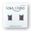 Cool Cat Earrings Sona Studio Jewelry - Earrings