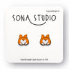 Corgi Butt Earrings Sona Studio Jewelry - Earrings