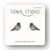 Pigeon Earrings Sona Studio Jewelry - Earrings