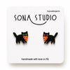 Pizza Kitty Earrings Sona Studio Jewelry - Earrings