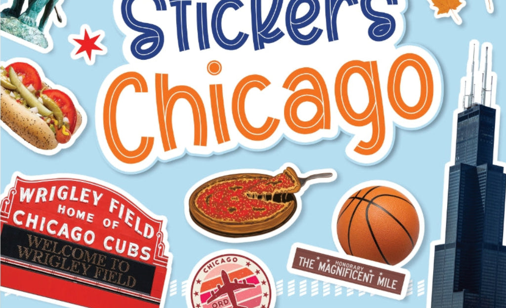 500 Stickers Chicago Book Sourcebooks Books