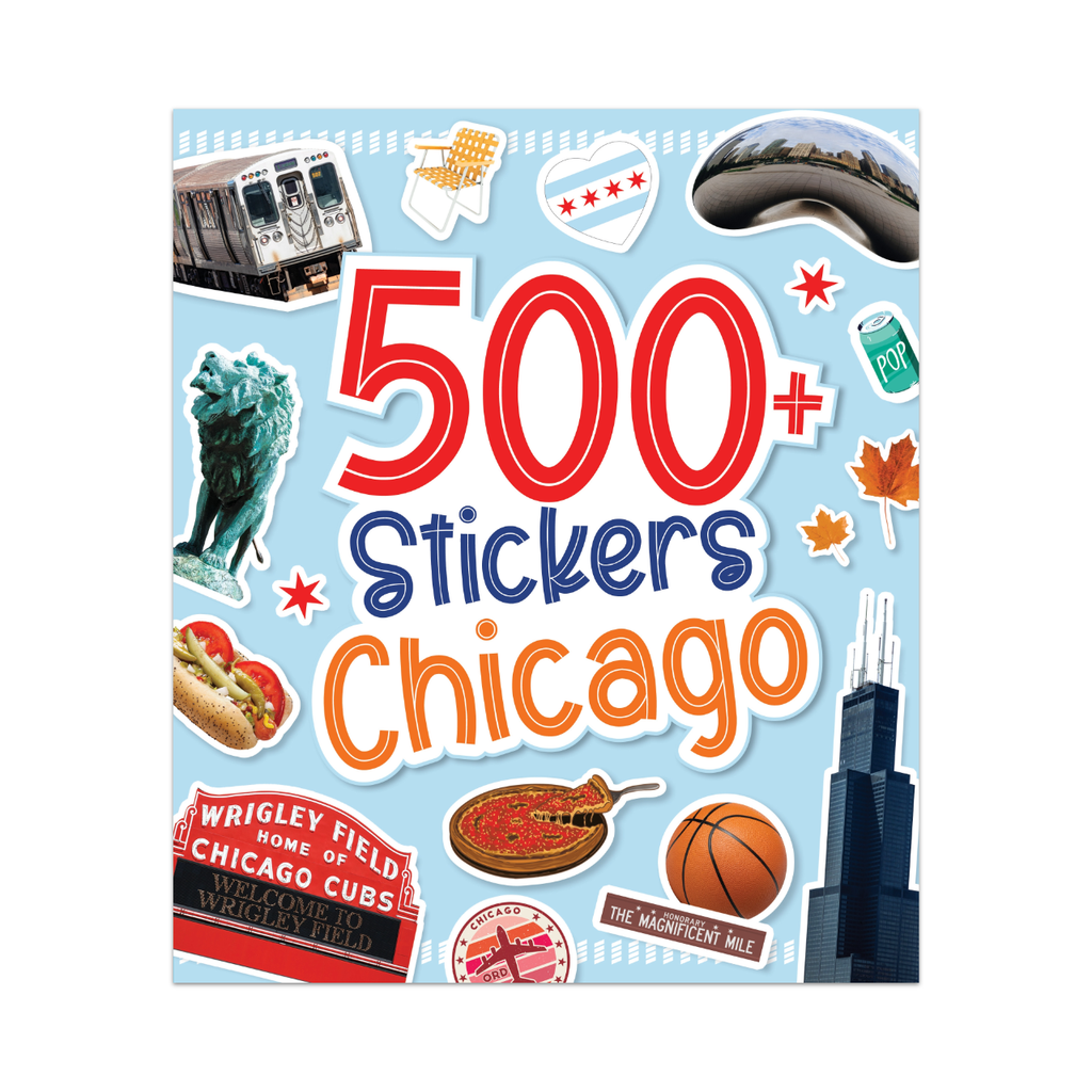 500 Stickers Chicago Book Sourcebooks Books