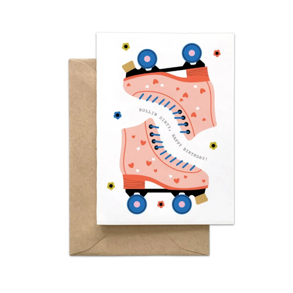 Rollin Dirty Happy Birthday Card Spaghetti & Meatballs Cards - Birthday