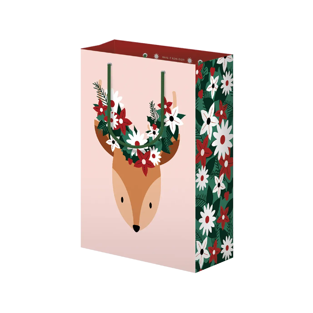 Make It Reindeer Holiday Gift Bag Spaghetti & Meatballs Gift Wrap & Packaging - Holiday - Christmas