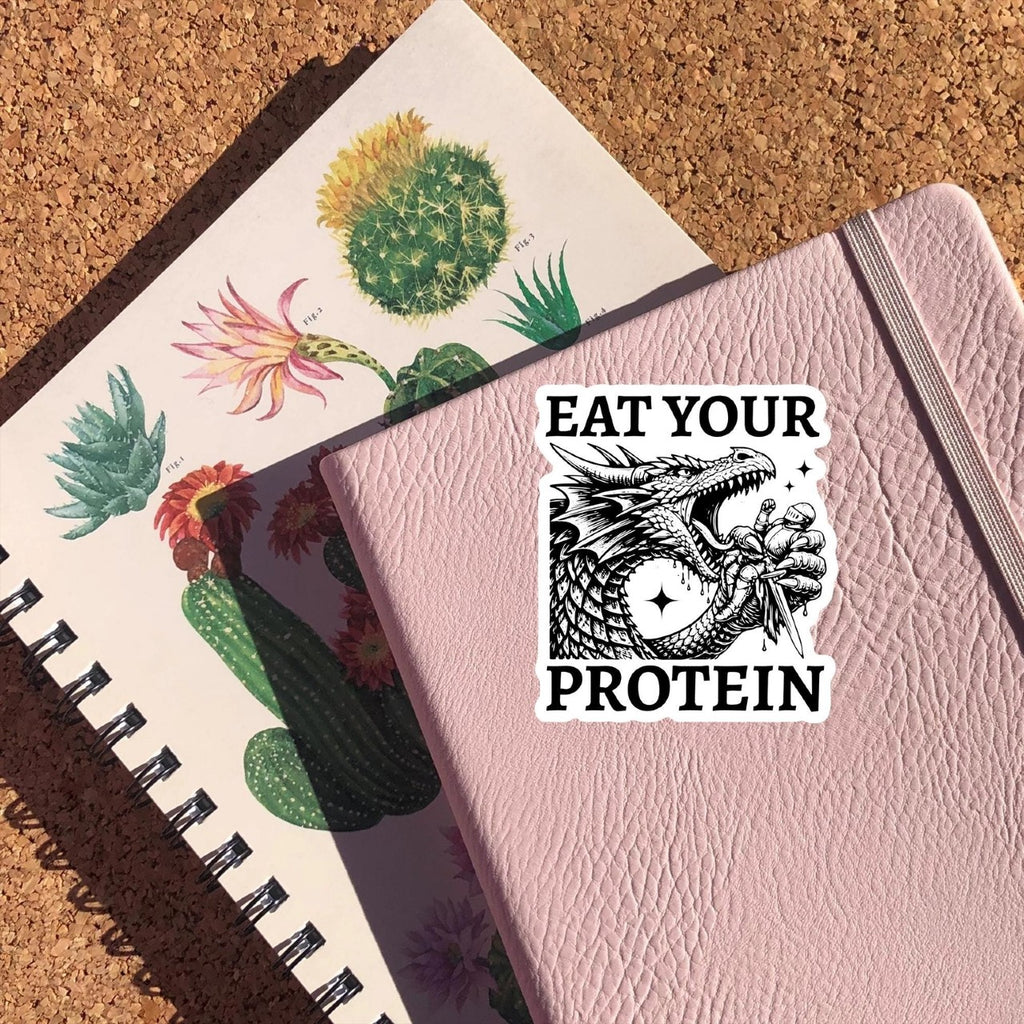 Eat Your Protein Sticker Sticker Horse Impulse - Decorative Stickers