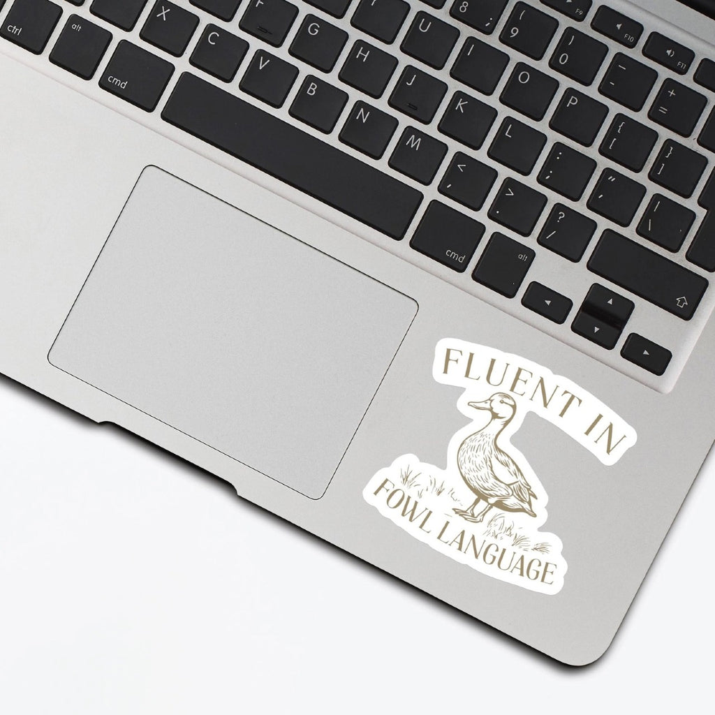 Fluent In Fowl Language Sticker Sticker Horse Impulse - Decorative Stickers