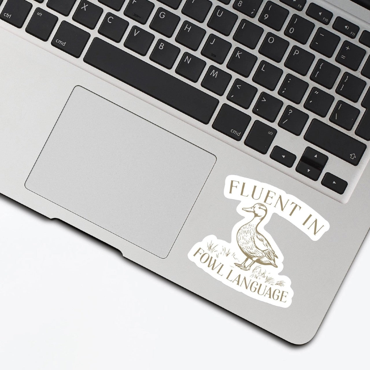Fluent In Fowl Language Sticker – Urban General Store