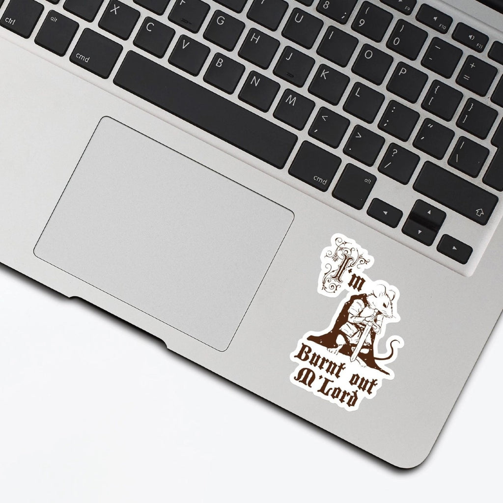 I'm Burnt Out M'Lord Mouse Sticker Sticker Horse Impulse - Decorative Stickers