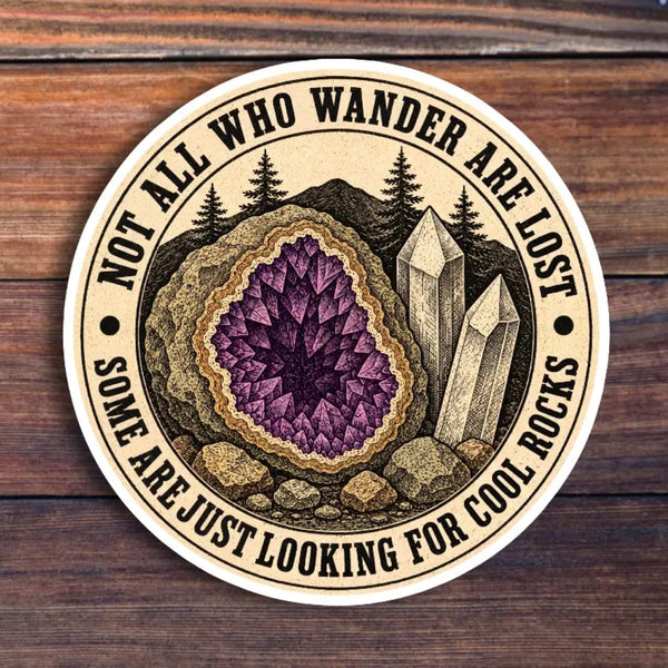 Not All Who Wander Are Lost Sticker Sticker Horse Impulse - Decorative Stickers