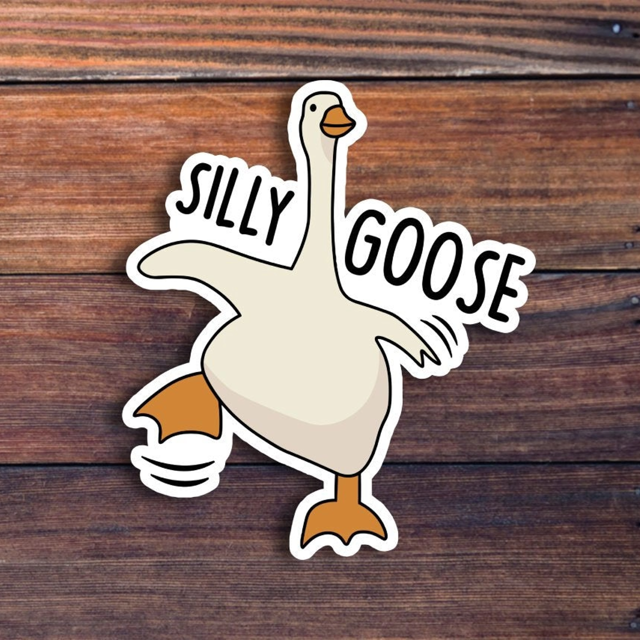 Sumo Goose Sticker Silly Goose Sticker – Urban General Store