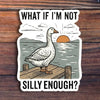 What If I'm Not Silly Enough Sticker Sticker Horse Impulse - Decorative Stickers