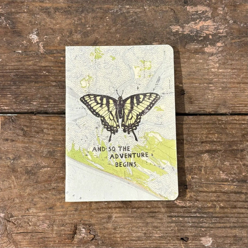 And So The Adventure Begins Adventure Journal Sugarboo Designs Books - Blank Notebooks & Journals