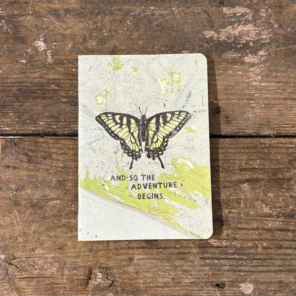 And So The Adventure Begins Adventure Journal Sugarboo Designs Books - Blank Notebooks & Journals