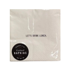 Let's Drink Lunch Sugarboo Cocktail Napkins Sugarboo Designs Home - Barware - Cocktail Napkins