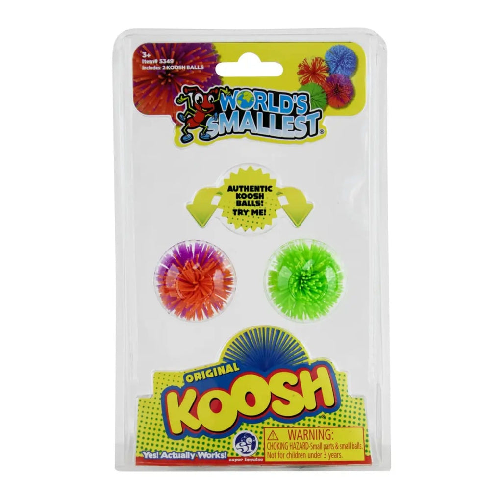 World's Smallest Koosh 2-Pack Super Impulse USA Toys & Games