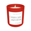 Candy Cane And Cocoa Candle - 15oz Sweet Water Decor Home - Candles