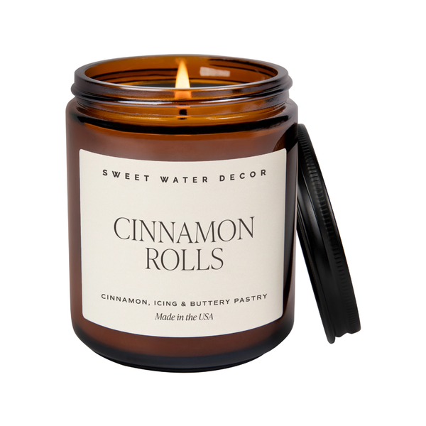 Cinnamon Rolls Candle - 9oz Sweet Water Decor Home - Candles