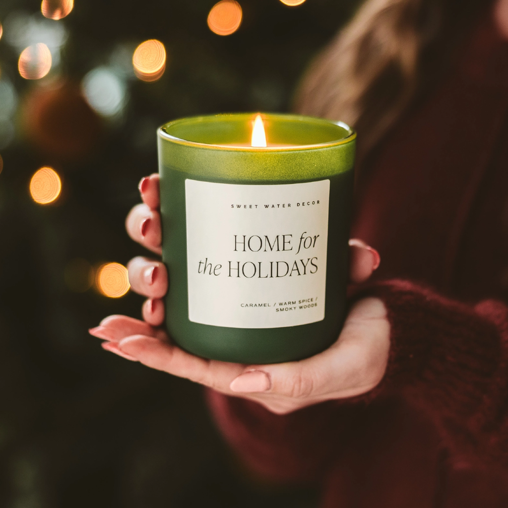 Home For The Holidays Candle - 15oz Sweet Water Decor Home - Candles