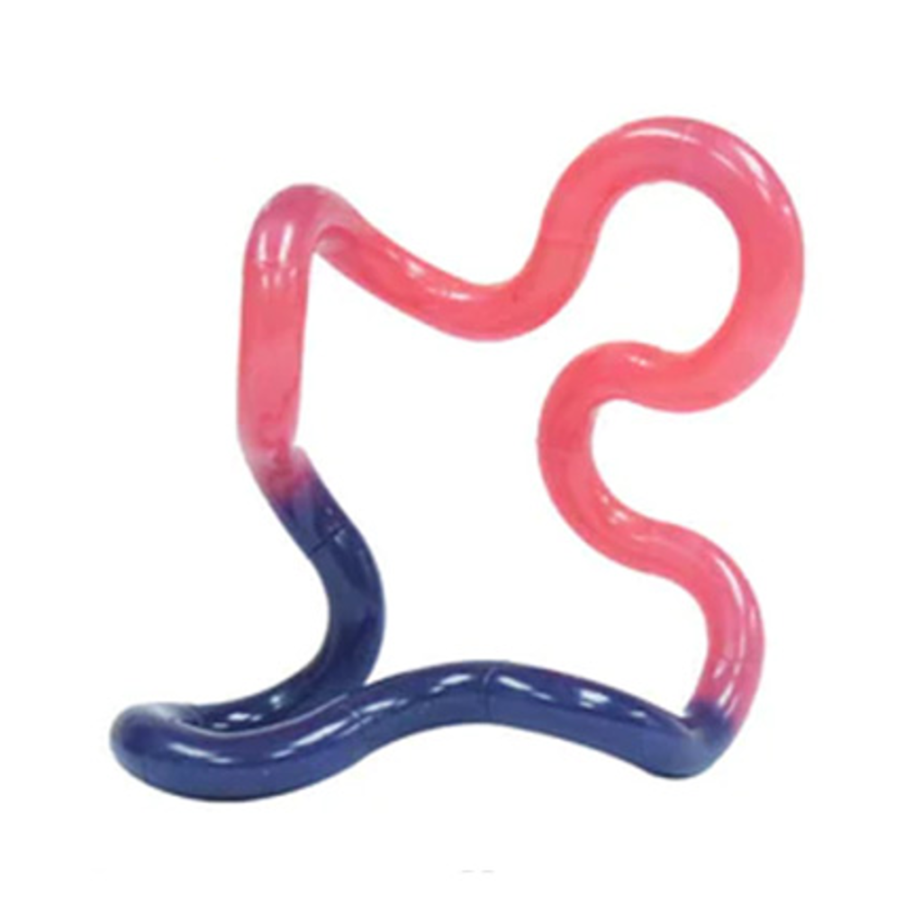 Pink/Navy Tangle Jr - Color Changing Tangle Creations Toys & Games - Fidget Toys