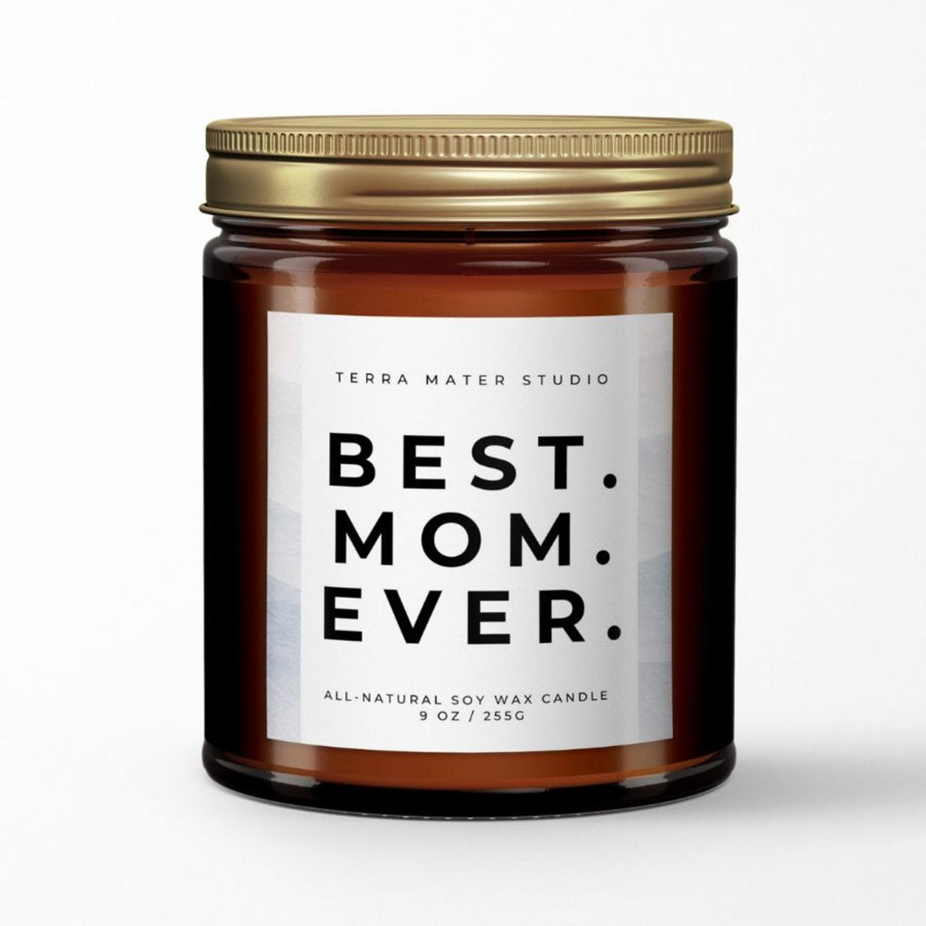 Best Mom Ever Candle - 9oz - Lavender Garden Terra Mater Studio Home - Candles