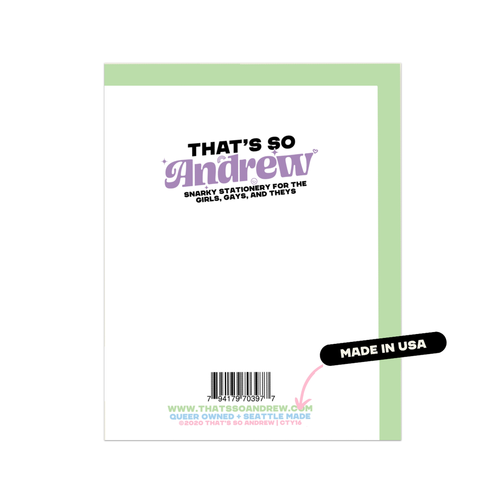 Co-Workers By Chance Work Besties By Choice Greeting Card That’s So Andrew Cards - Any Occasion