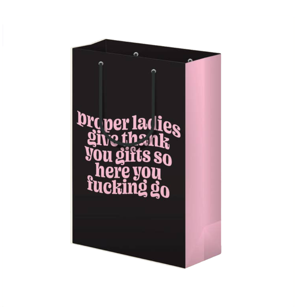 Proper Ladies Thank You Gift Bag That’s So Andrew Gift Wrap & Packaging - Gift Bags