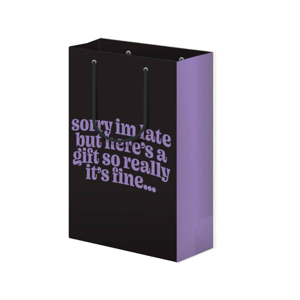 Sorry I'm Late Gift Bag That’s So Andrew Gift Wrap & Packaging - Gift Bags