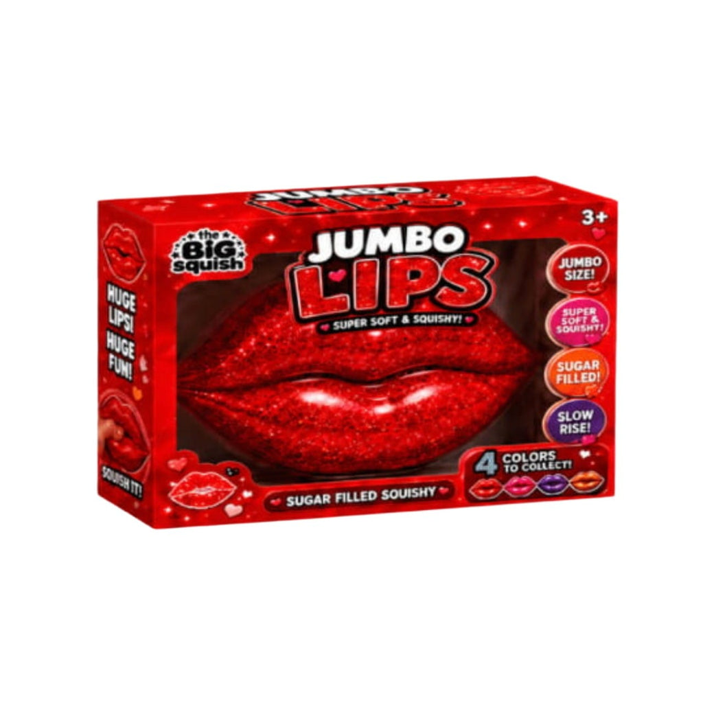 Lips Jumbo Squish Toy The Big Squish Toys & Games