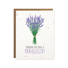Love And Tranquility Plantable Sympathy Card The Card Bureau Cards - Sympathy