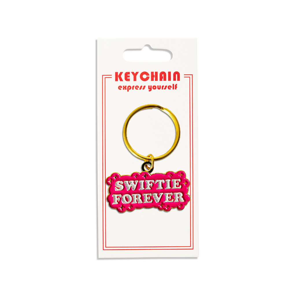 Swift Fan Forever Enamel Keychain The Found Apparel & Accessories - Keychains