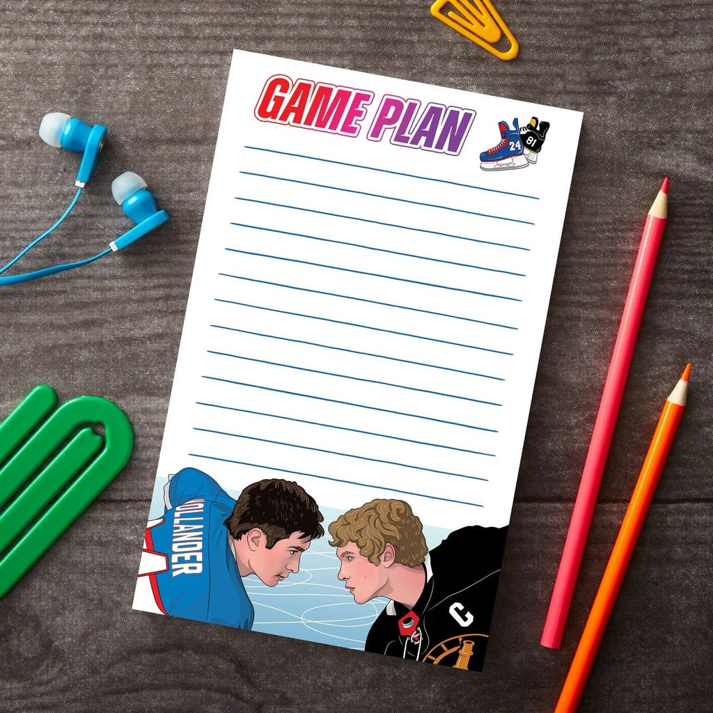 Heat Check Game Plan Notepad The Found Books - Blank Notebooks & Journals - Notepads
