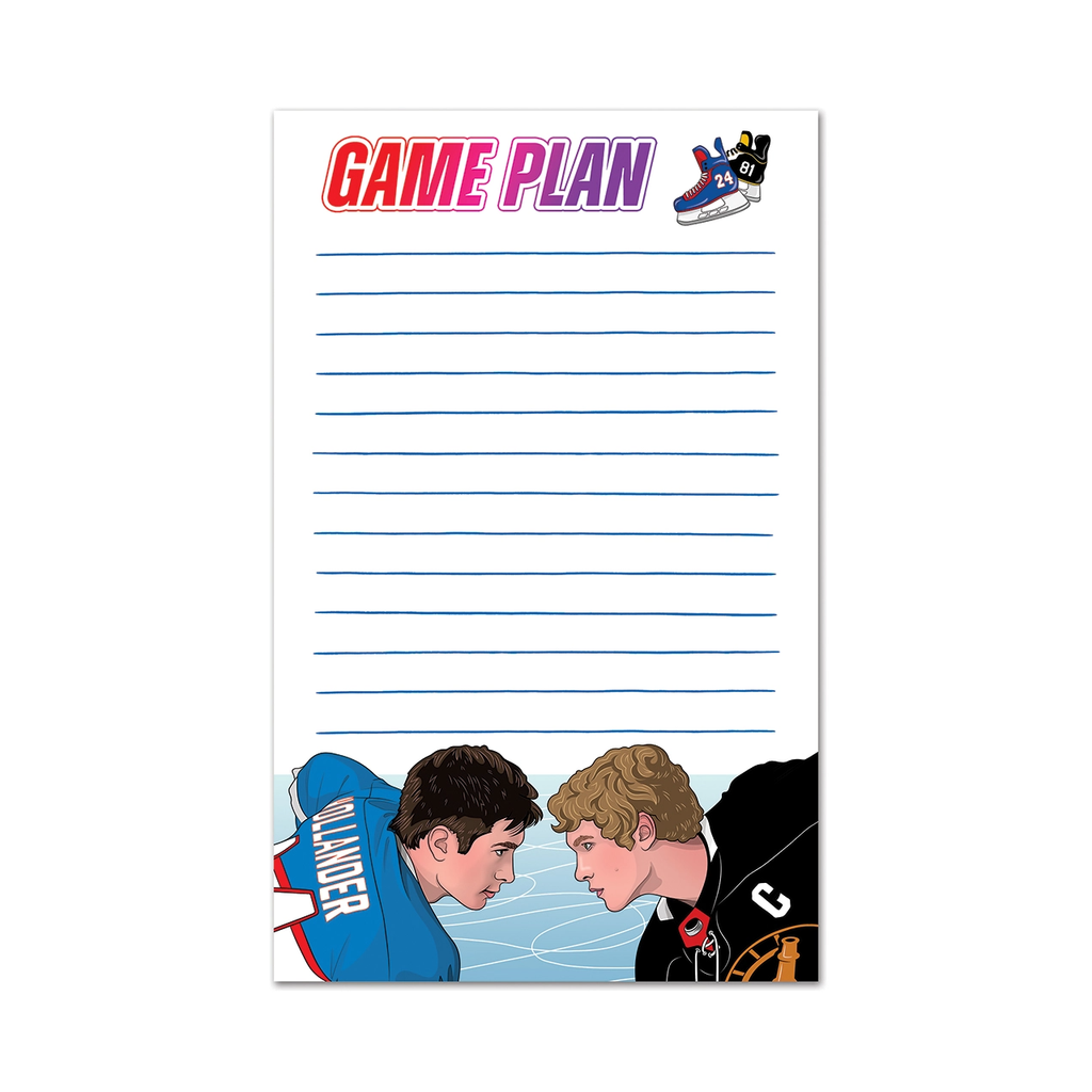 Heat Check Game Plan Notepad The Found Books - Blank Notebooks & Journals - Notepads
