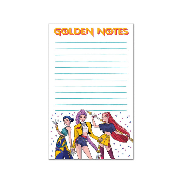 K-Pop Golden Notes Notepad The Found Books - Blank Notebooks & Journals - Notepads